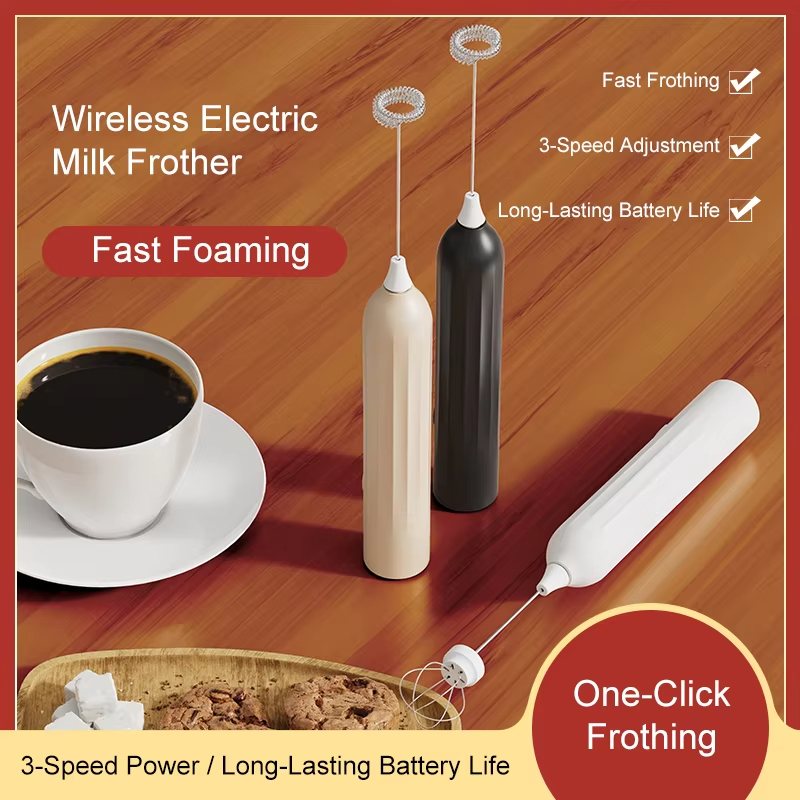 Fruit Slot Machine - Electric milk coffee mixer, 3-speed rechargeable