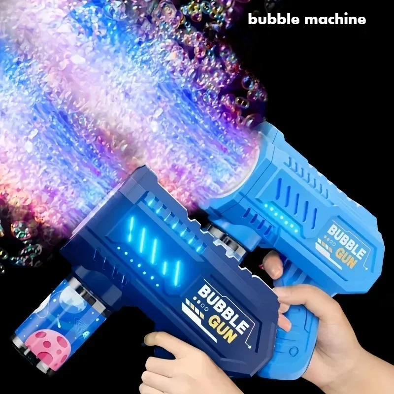 Bubble Gum Machine - 10 Holes Children Electric Bubble Gun