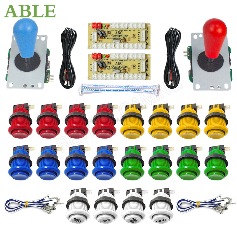 Joystick Arcade Parts - Arcade 2 Player Zero Delay Kit