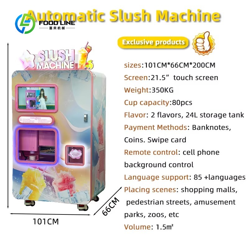 Customized Modern Smoothie Ven - Slushie Machine Vending recensione e prezzo