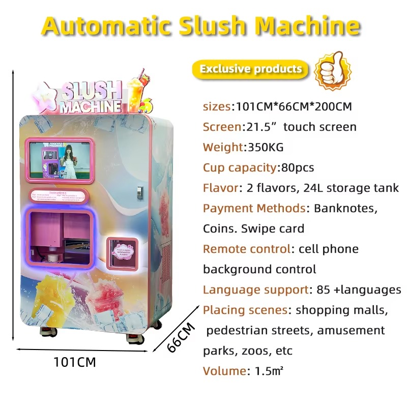Adjustable Slushie Vending Mac - Slushie Machine Vending recensione e prezzo