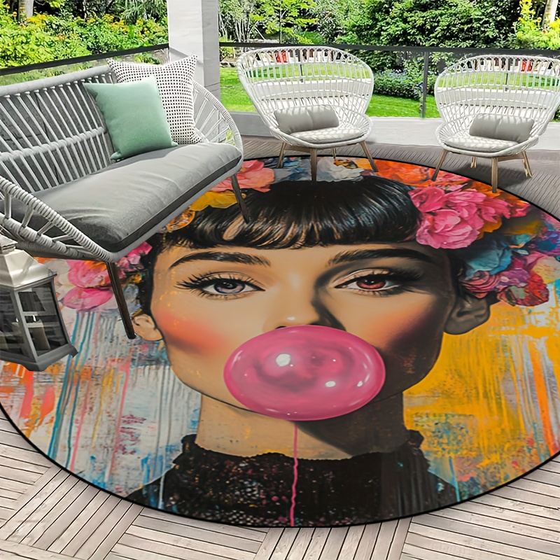 Graffiti Art Woman With Floral - Bubble Gum Machine recensione e prezzo