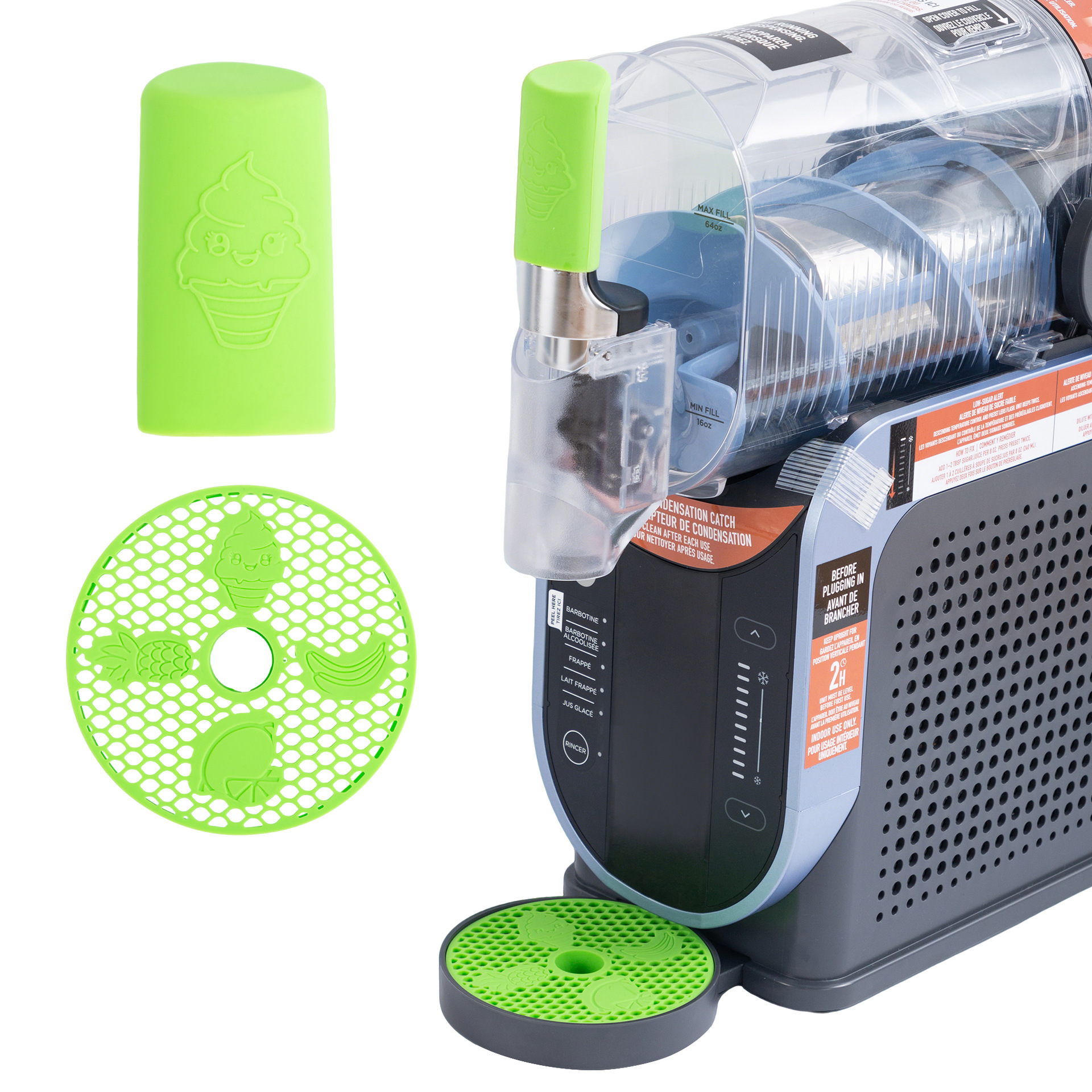 Handle Cover & Drip Tray Inser - Slushie Machine Vending recensione e prezzo