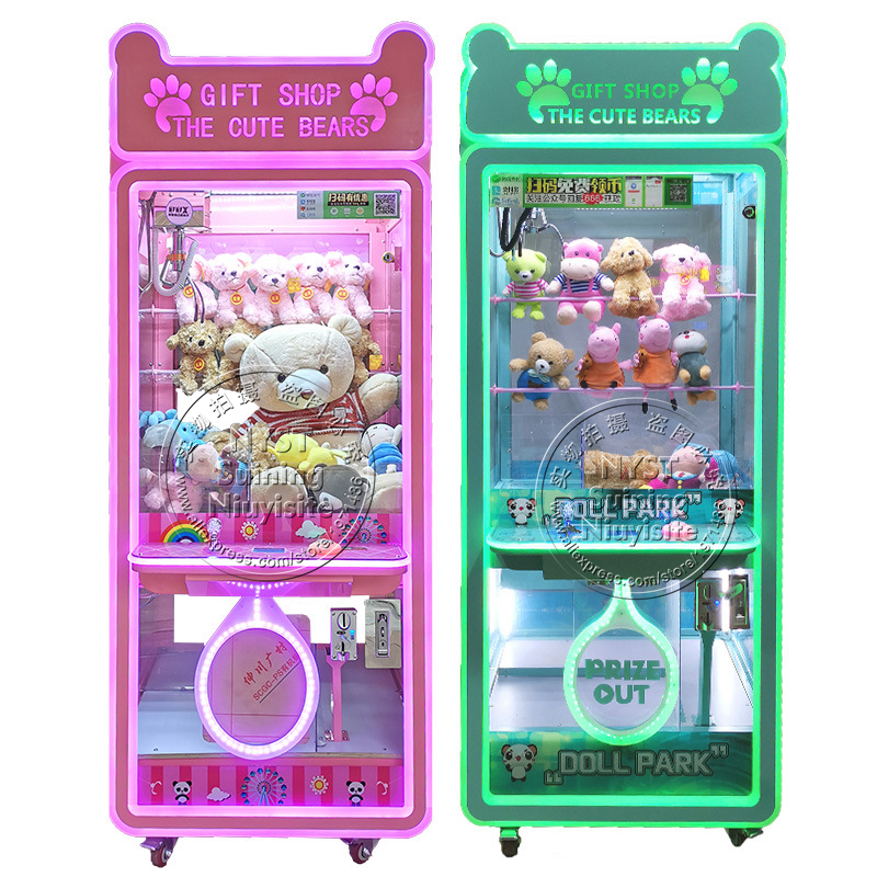 Luminated Colorful Cute Bear C - Arcade Toy Claw Vending Machine recensione e prezzo