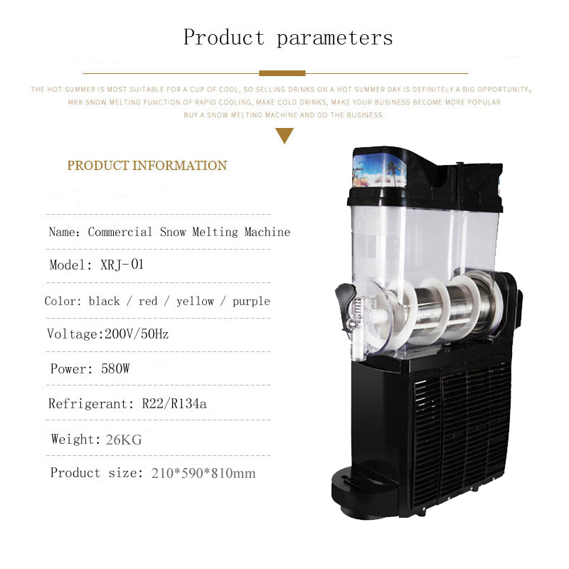 15L Commercial Slushie Machine - Slushie Machine Vending recensione e prezzo