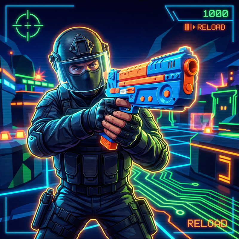 2.4G Wireless Light Gun Contro - Gun Shooting Arcade recensione e prezzo