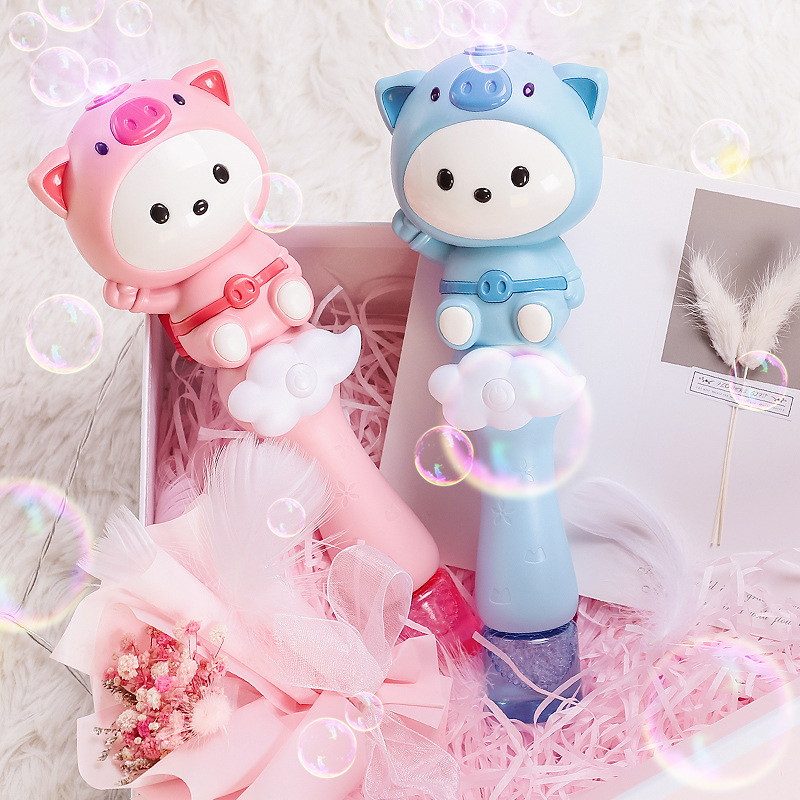 Cartoon Cute Pig Electric Bubb - Bubble Gum Machine recensione e prezzo