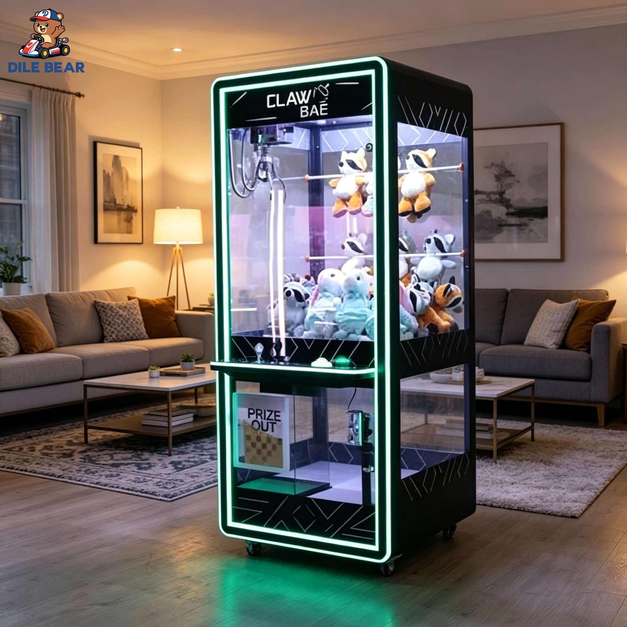 Black Claw Machine Modern Arca - Arcade And Vending recensione e prezzo