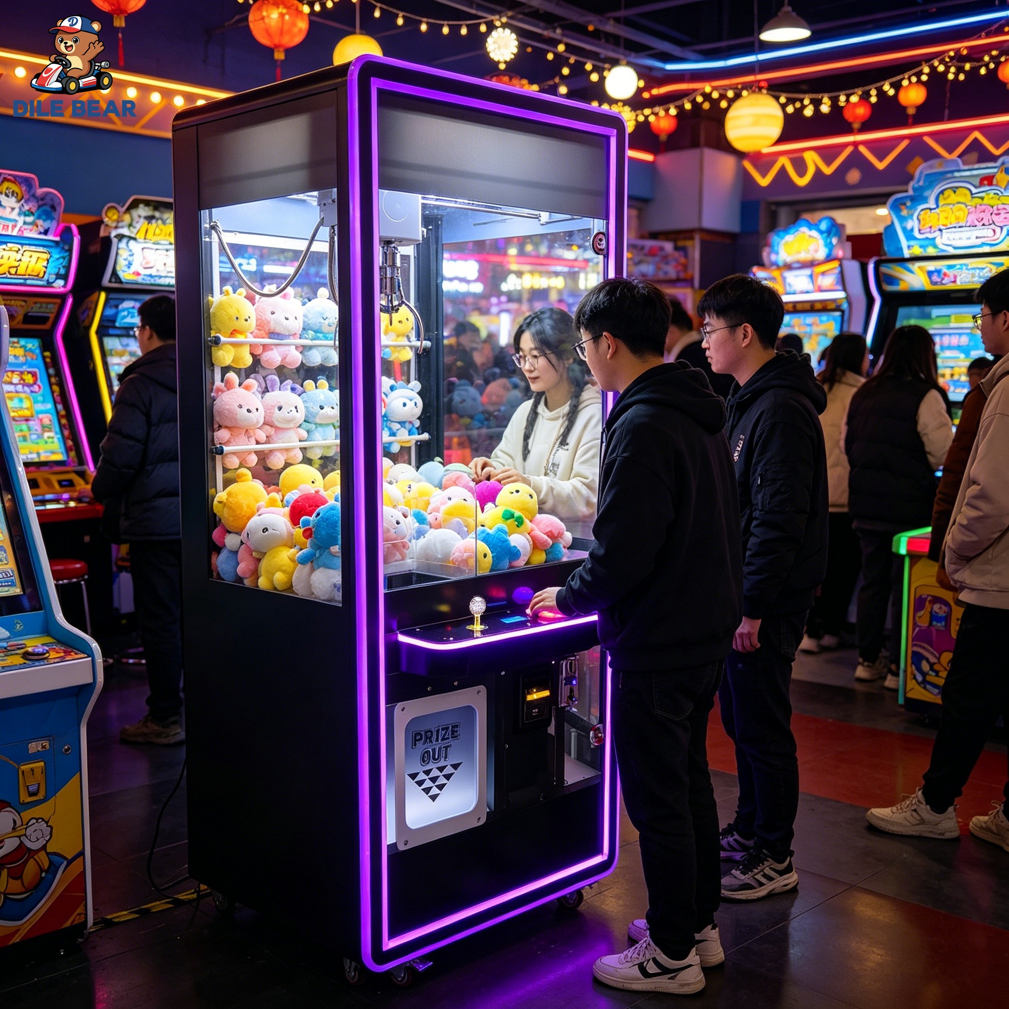 Black Claw Machine Modern Arca - Arcade And Vending recensione e prezzo