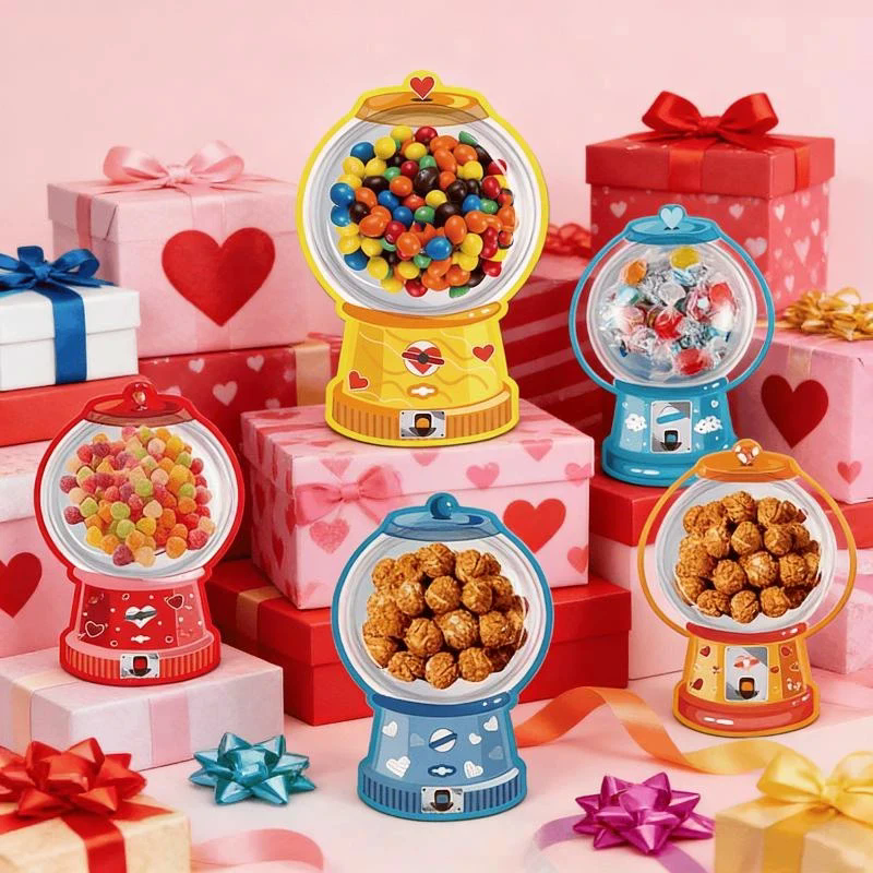 18/36 Pcs DIY Valentines Candy - Bubble Gum Machine recensione e prezzo