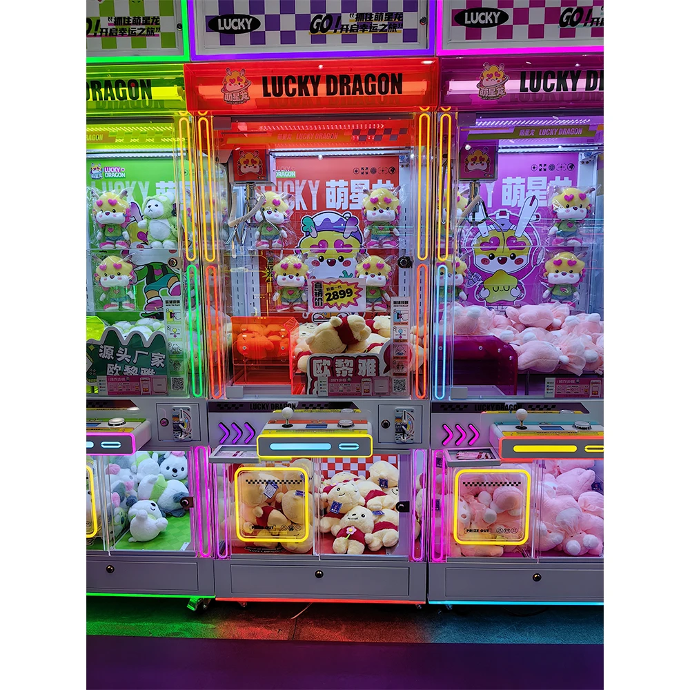 #New Colorful Claw Machine Luc - Arcade Toy Claw Vending Machine recensione e prezzo