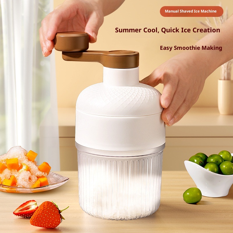 Portable Manual Shaved Ice Mak - Slushie Machine Vending recensione e prezzo