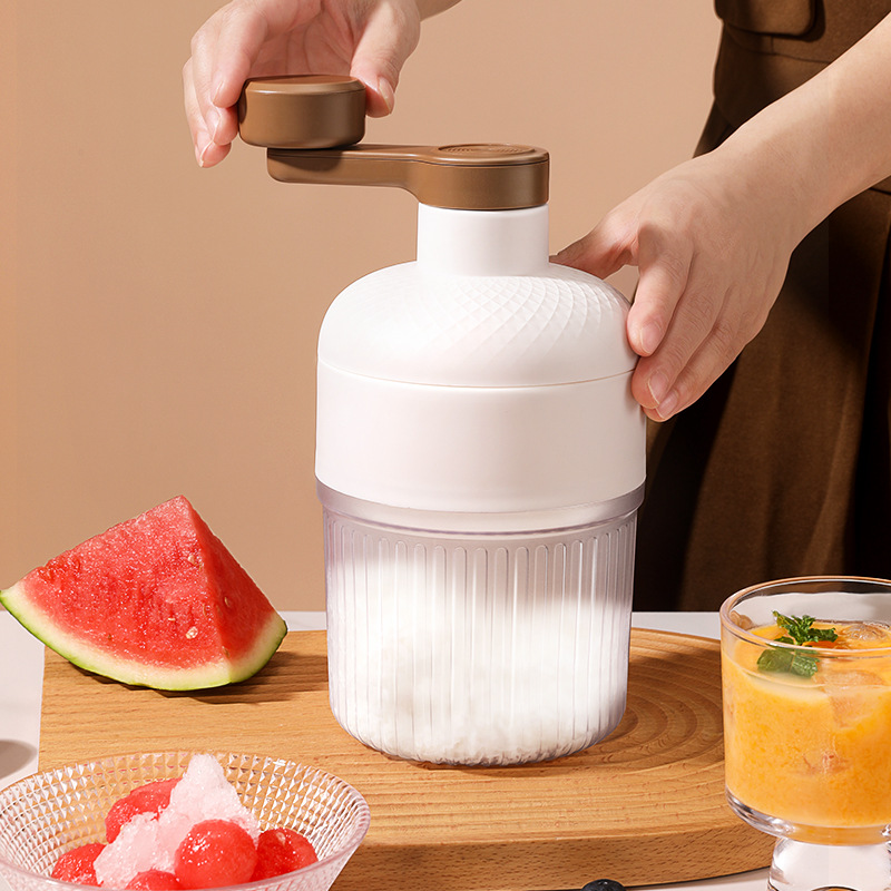Portable Manual Shaved Ice Mak - Slushie Machine Vending recensione e prezzo