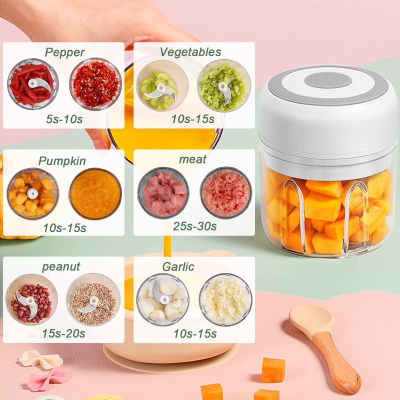 250ML Electric Garlic Grinder  - Fruit Slot Machine recensione e prezzo