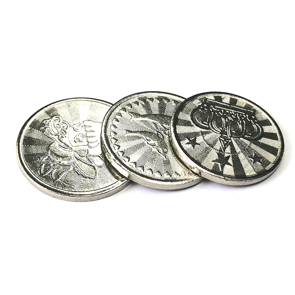 100PCS  Coins Tokens Stainless - Arcade And Vending recensione e prezzo
