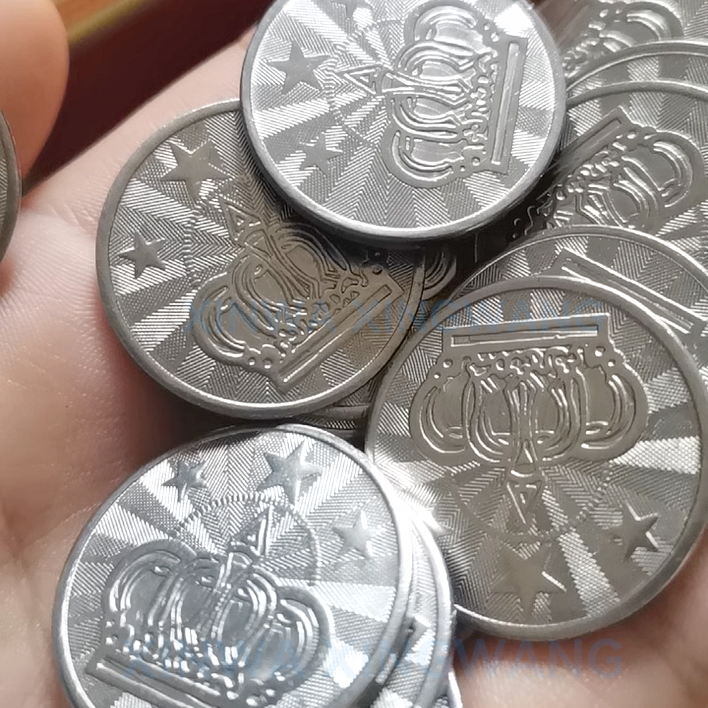 100PCS  Coins Tokens Stainless - Arcade And Vending recensione e prezzo
