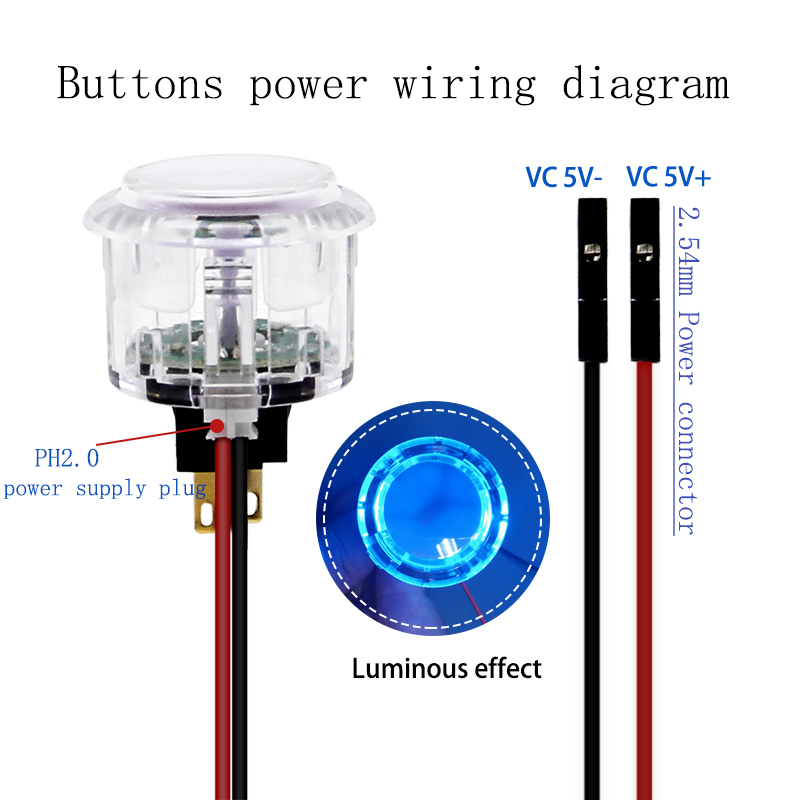 QANBA 30mm LED Arcade Buttons  - Joystick Arcade Parts recensione e prezzo