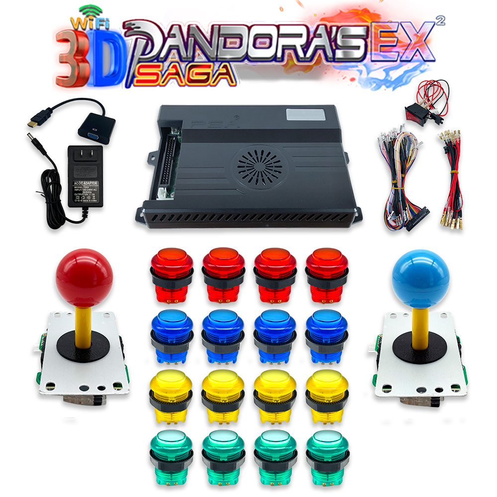 3D WiFi 10888 in 1 Pandora Sag - Gun Shooting Arcade recensione e prezzo