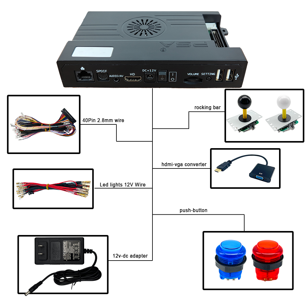 3D WiFi 10888 in 1 Pandora Sag - Gun Shooting Arcade recensione e prezzo