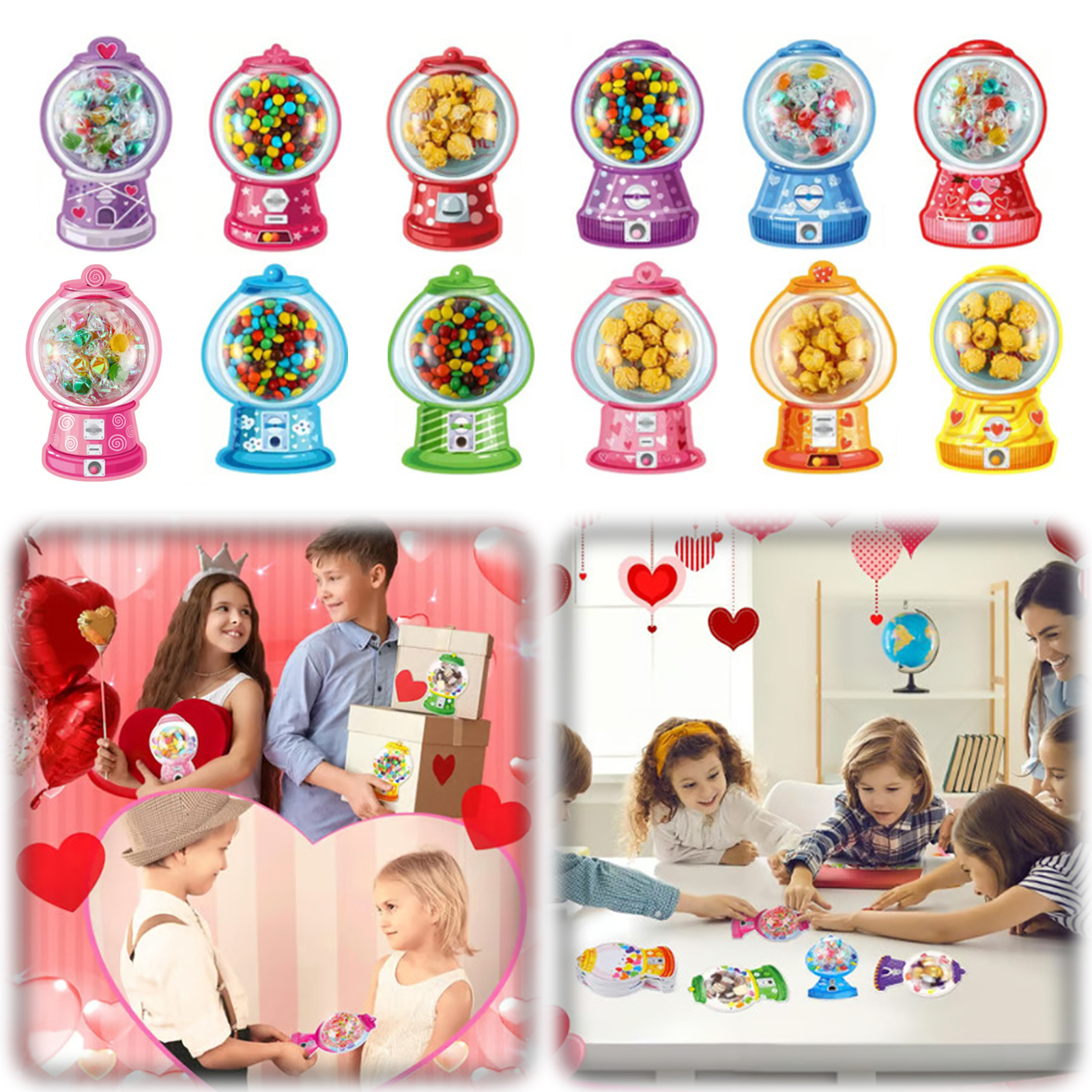 36/18 Pack Valentine Greeting  - Bubble Gum Machine recensione e prezzo