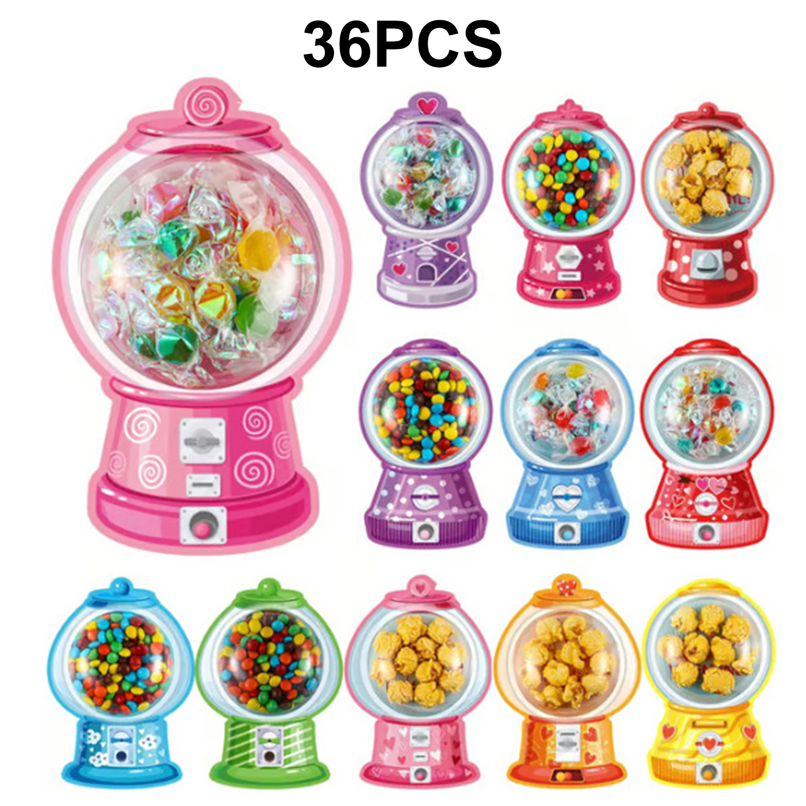 36/18 Pack Valentine Greeting  - Bubble Gum Machine recensione e prezzo
