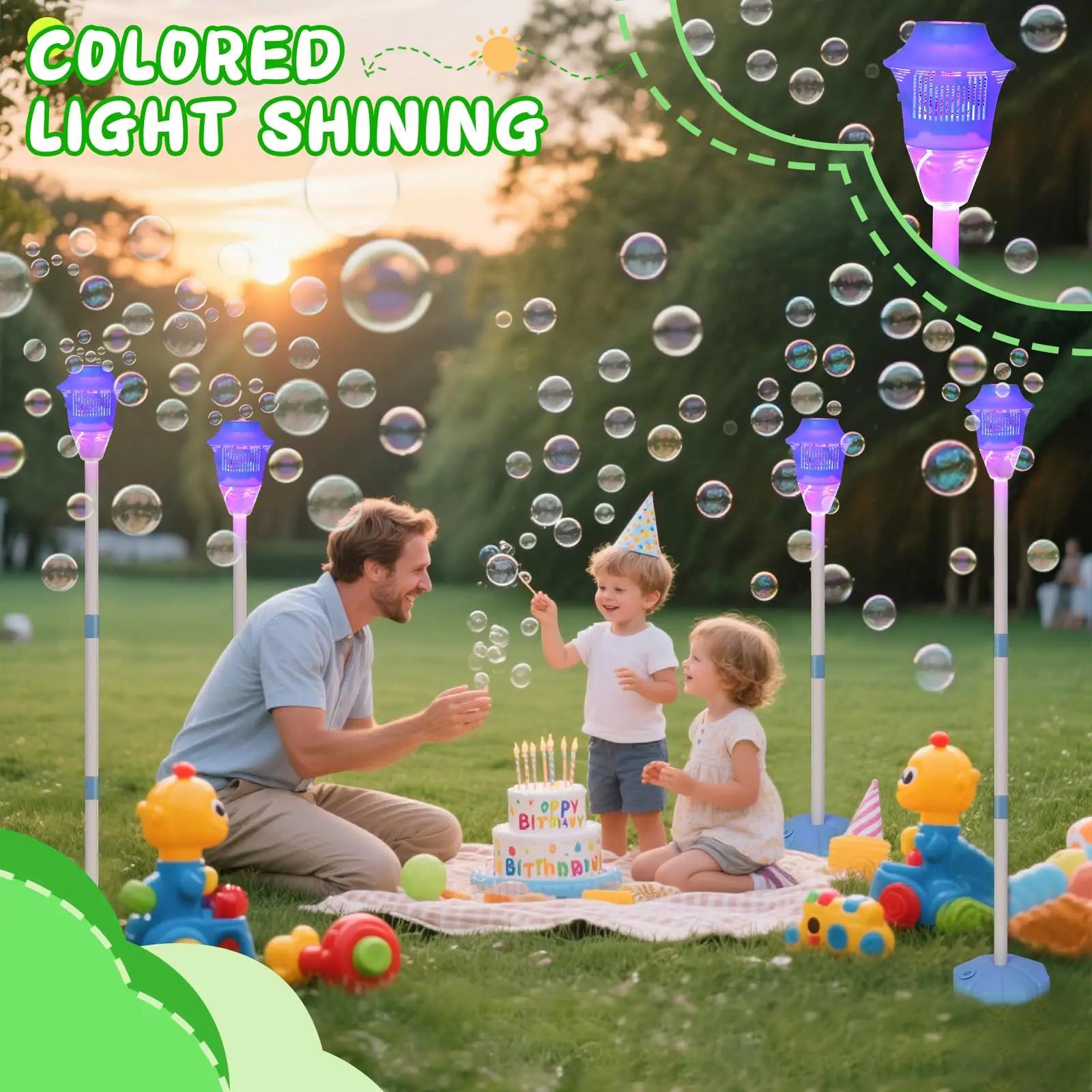 Stand Bubble Machine with Ligh - Bubble Gum Machine recensione e prezzo