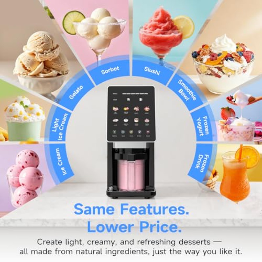 Ice Cream Maker 10-in-1 Frozen - Slushie Machine Vending recensione e prezzo