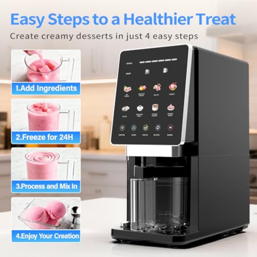 Ice Cream Maker 10-in-1 Frozen - Slushie Machine Vending recensione e prezzo