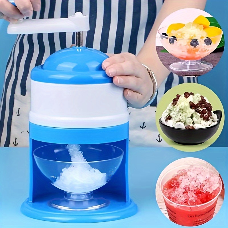 Portable Hand Crank Snow Cone  - Slushie Machine Vending recensione e prezzo