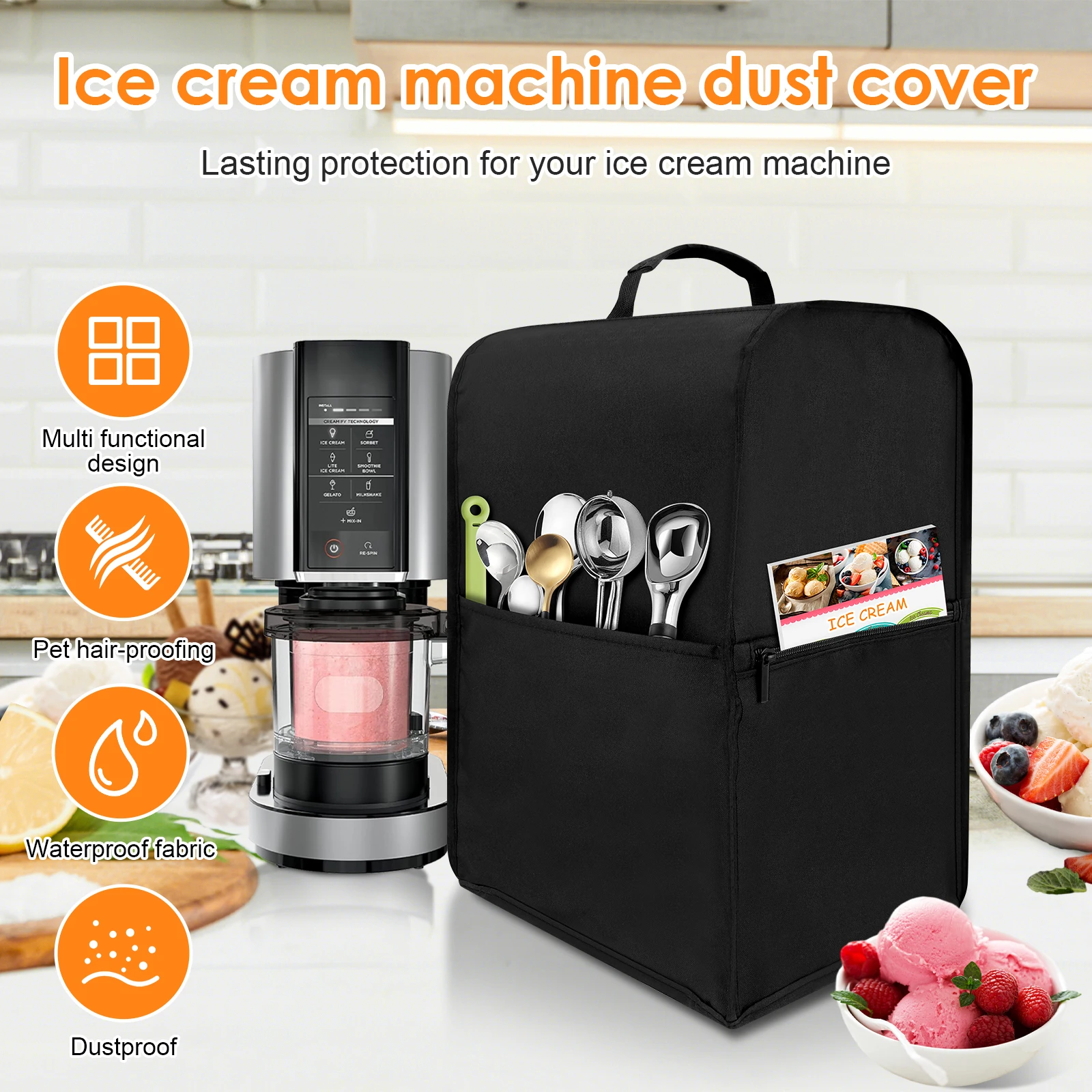 Waterproof Ice Cream Maker Pro - Slushie Machine Vending recensione e prezzo